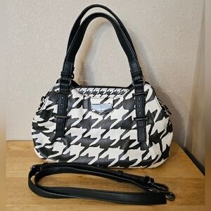 Vera Wang Houndstooth Handbag